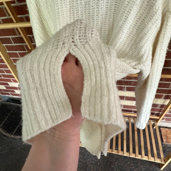 Cream Anthropologie cardigan sweater - Picture 8 of 11